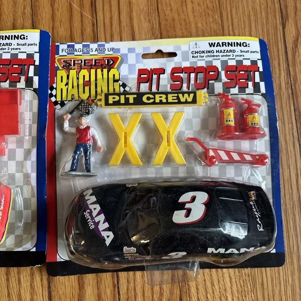 NIP SEALED Vintage Boley Y2K 2000 Speed Racing Set Toy Mike's‎ Tacing #24 & #3